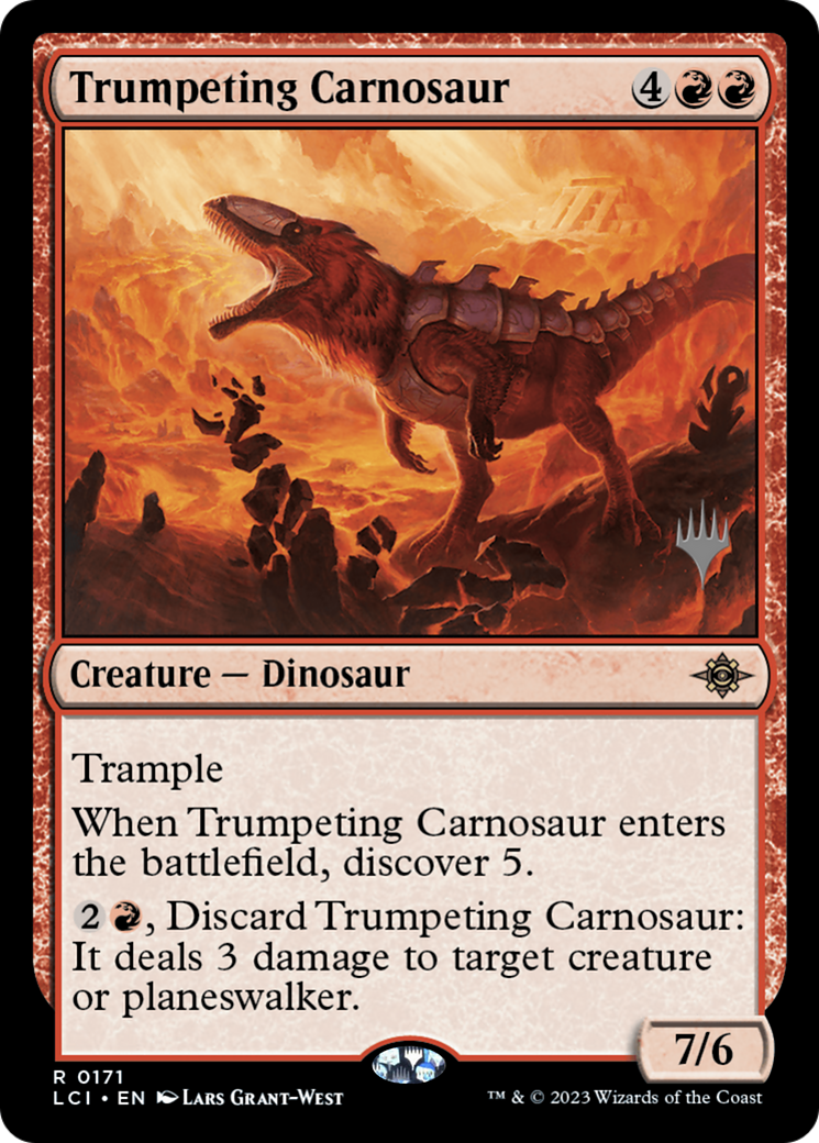 Trumpeting Carnosaur [PPLCI - 171]