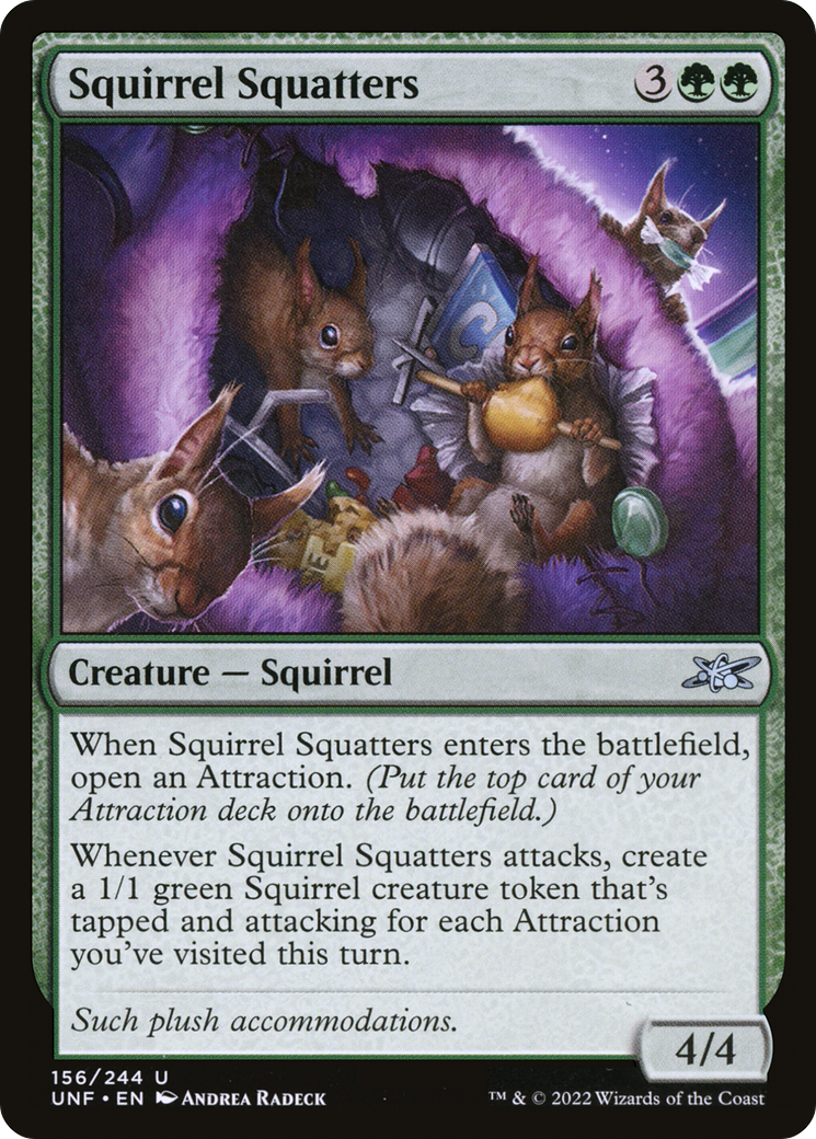 Squirrel Squatters [UNF - 156]