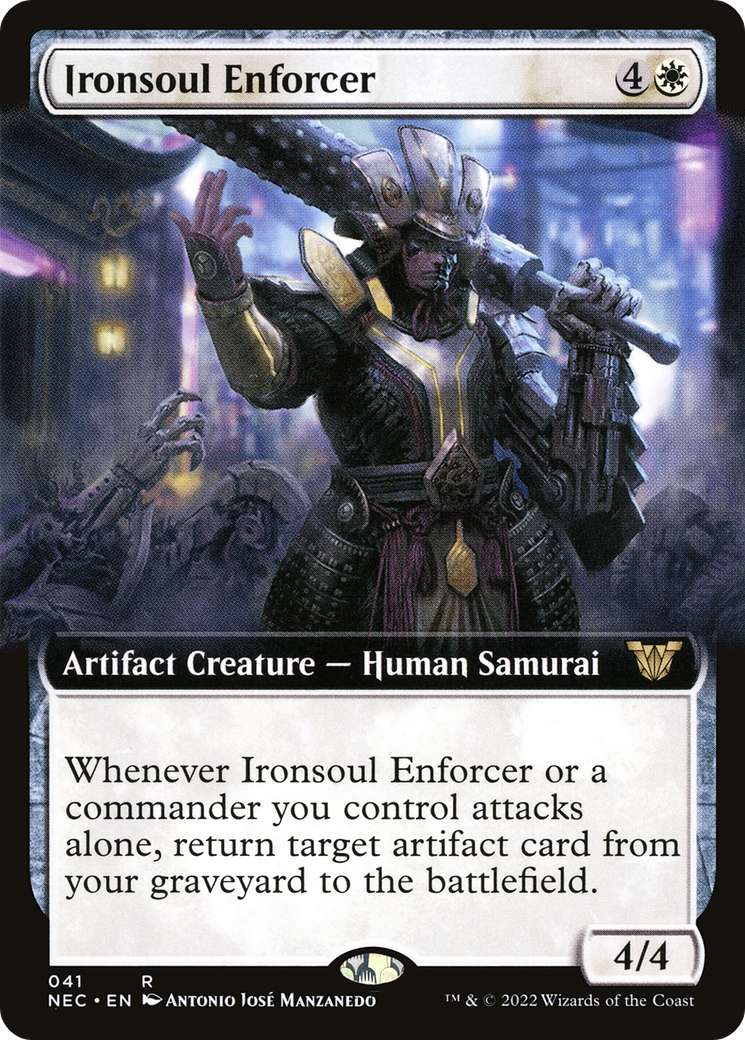 Ironsoul Enforcer (Extended Art) [NEC - 41]