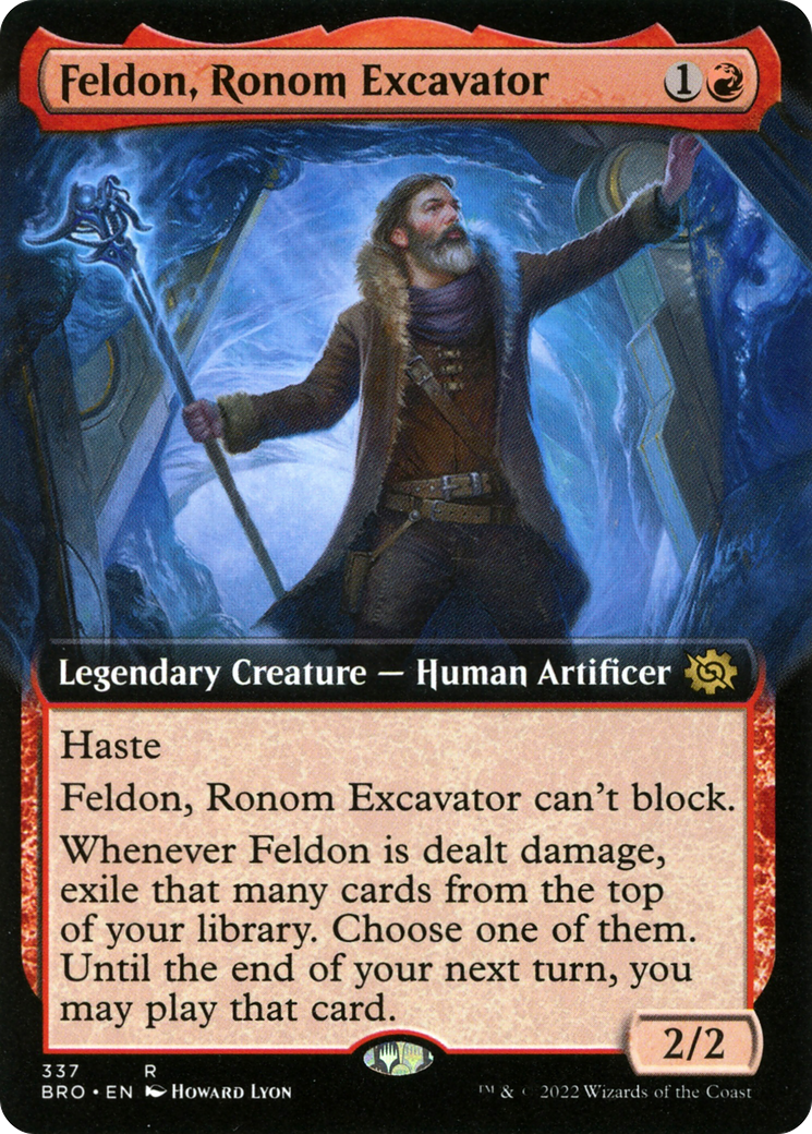 Feldon, Ronom Excavator (Extended Art) [BRO - 337]