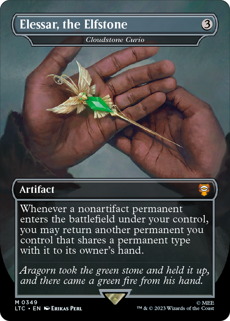 Elessar, the Elfstone - Cloudstone Curio [LTC - 349]