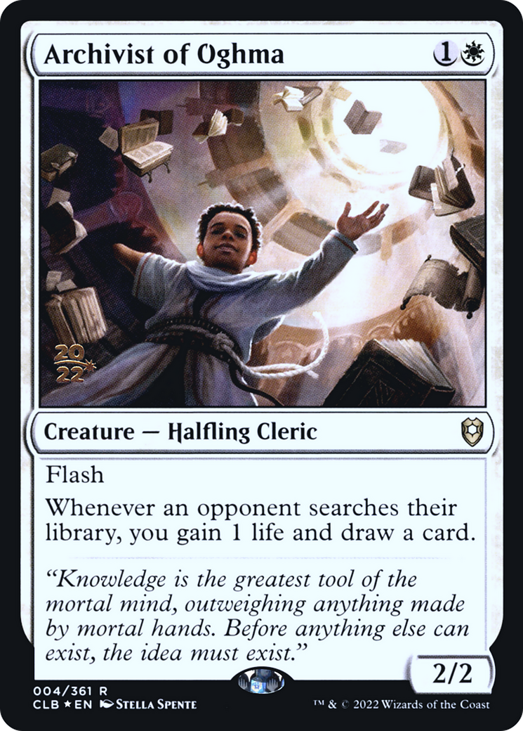 Archivist of Oghma [PRE - 4]