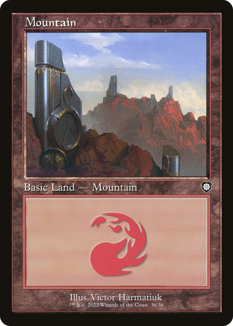 Mountain (36) (Retro Frame) [BRC - 36]