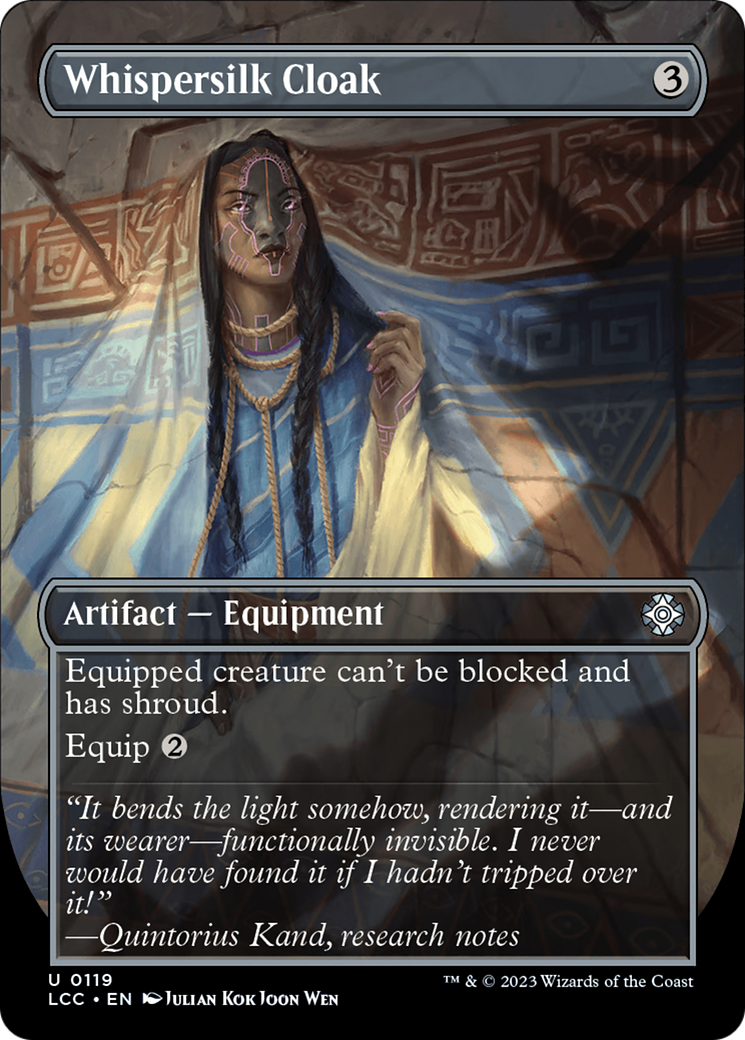 Whispersilk Cloak (Borderless) [LCC - 119]
