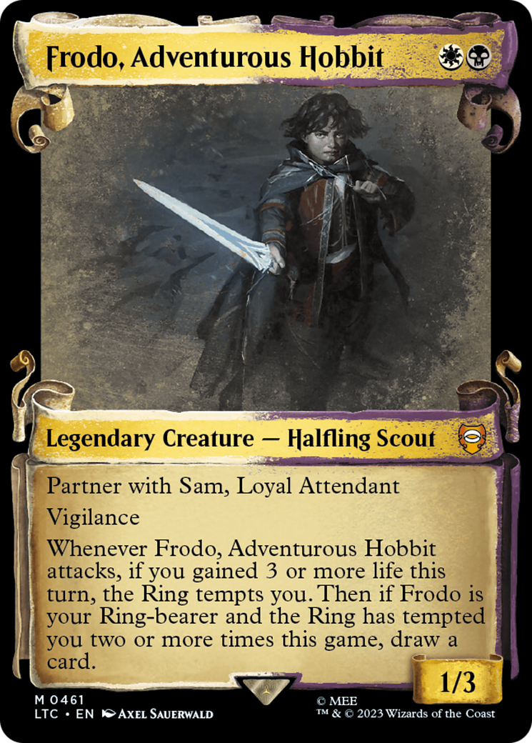 Frodo, Adventurous Hobbit (Showcase Scrolls) [LTC - 461]