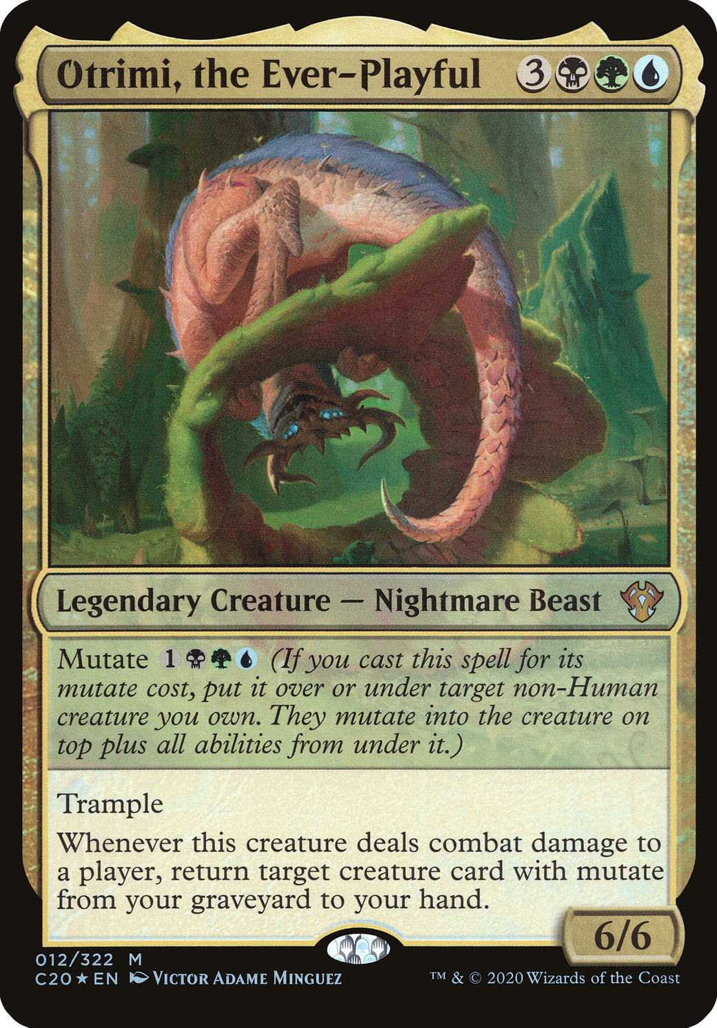 Otrimi, the Ever-Playful (Commander 2020) [OVER - 12]