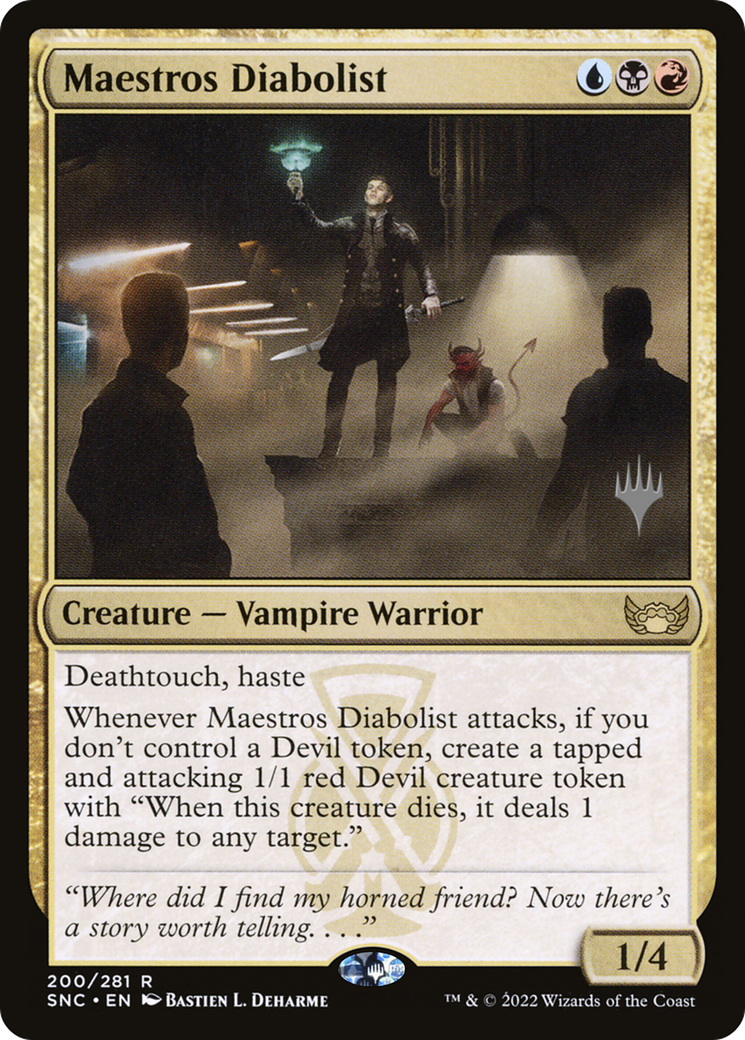 Maestros Diabolist [PPSNC - 200]