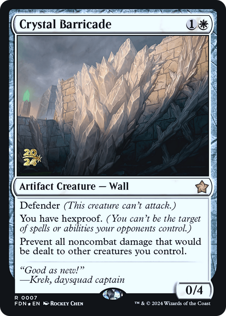 Crystal Barricade [PRE - 7]