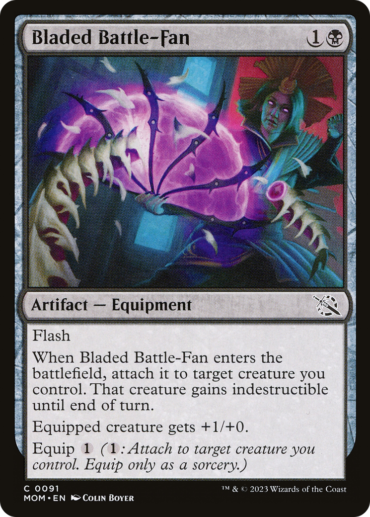 Bladed Battle-Fan [MOM - 91]