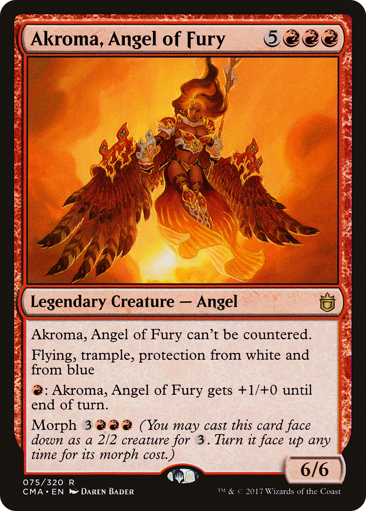 Akroma, Angel of Fury [CMA - 75]
