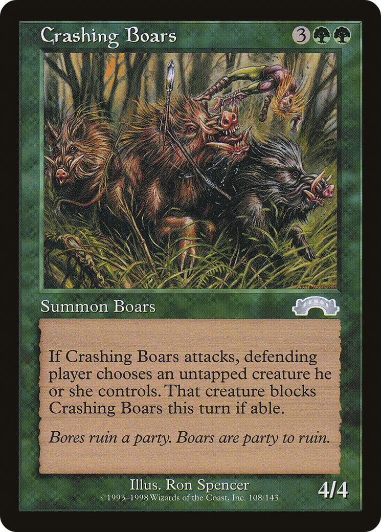 Crashing Boars [EXO - 108]