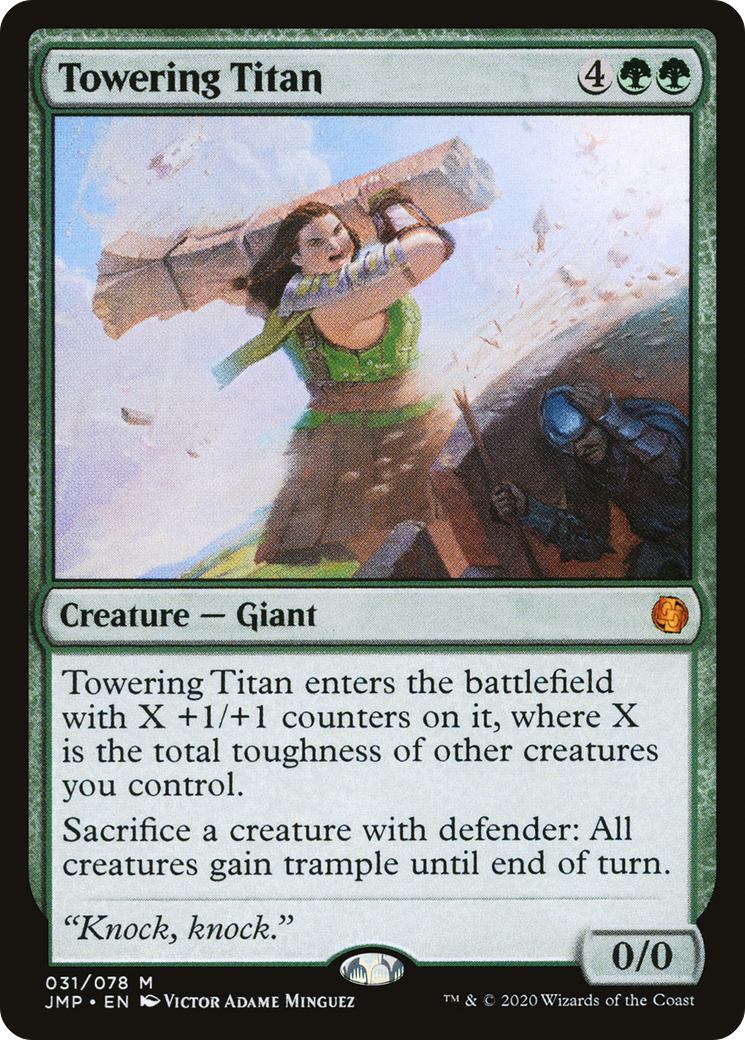 Towering Titan [JMP - 31]