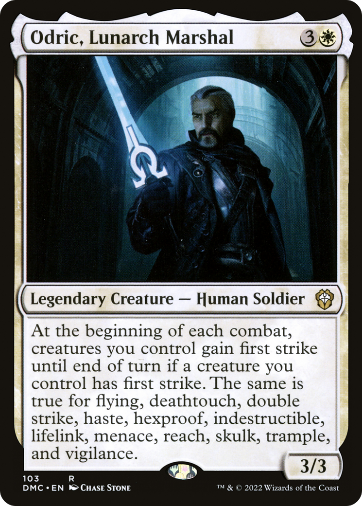 Odric, Lunarch Marshal [DMC - 103]