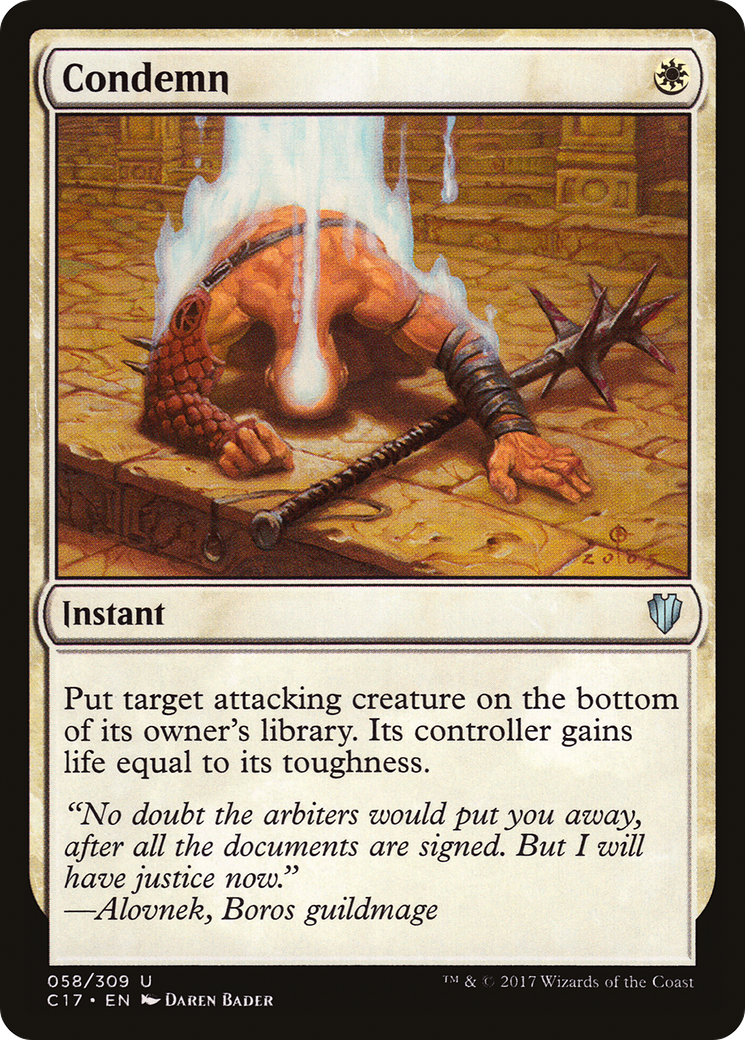 Condemn [C17 - 58]