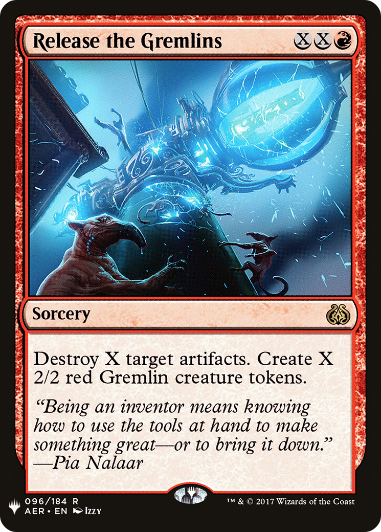 Release the Gremlins [LIST - 096/184]