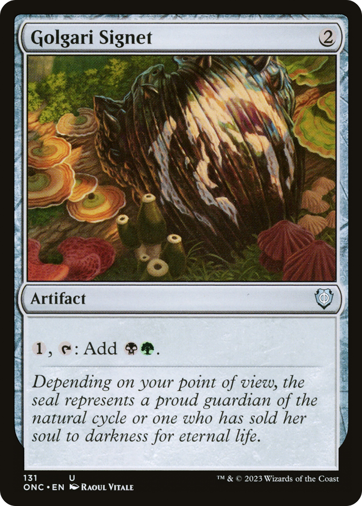 Golgari Signet [ONC - 131]