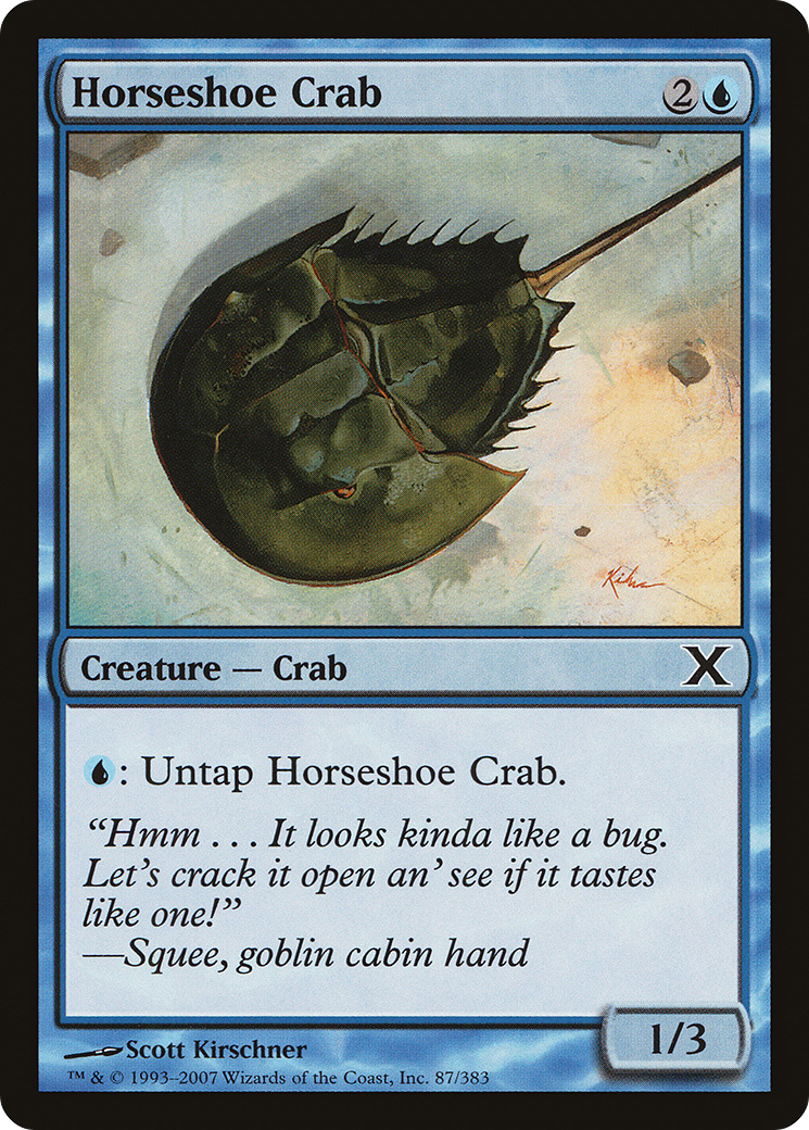Horseshoe Crab [10E - 87]