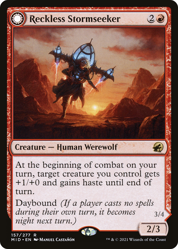 Reckless Stormseeker [MID - 157]
