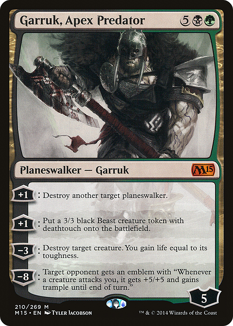Garruk, Apex Predator [M15 - 210]