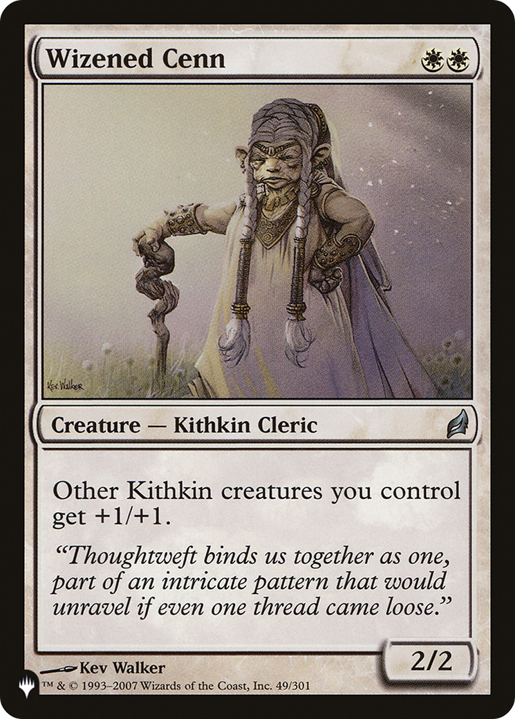 Wizened Cenn [LIST - 49/301]