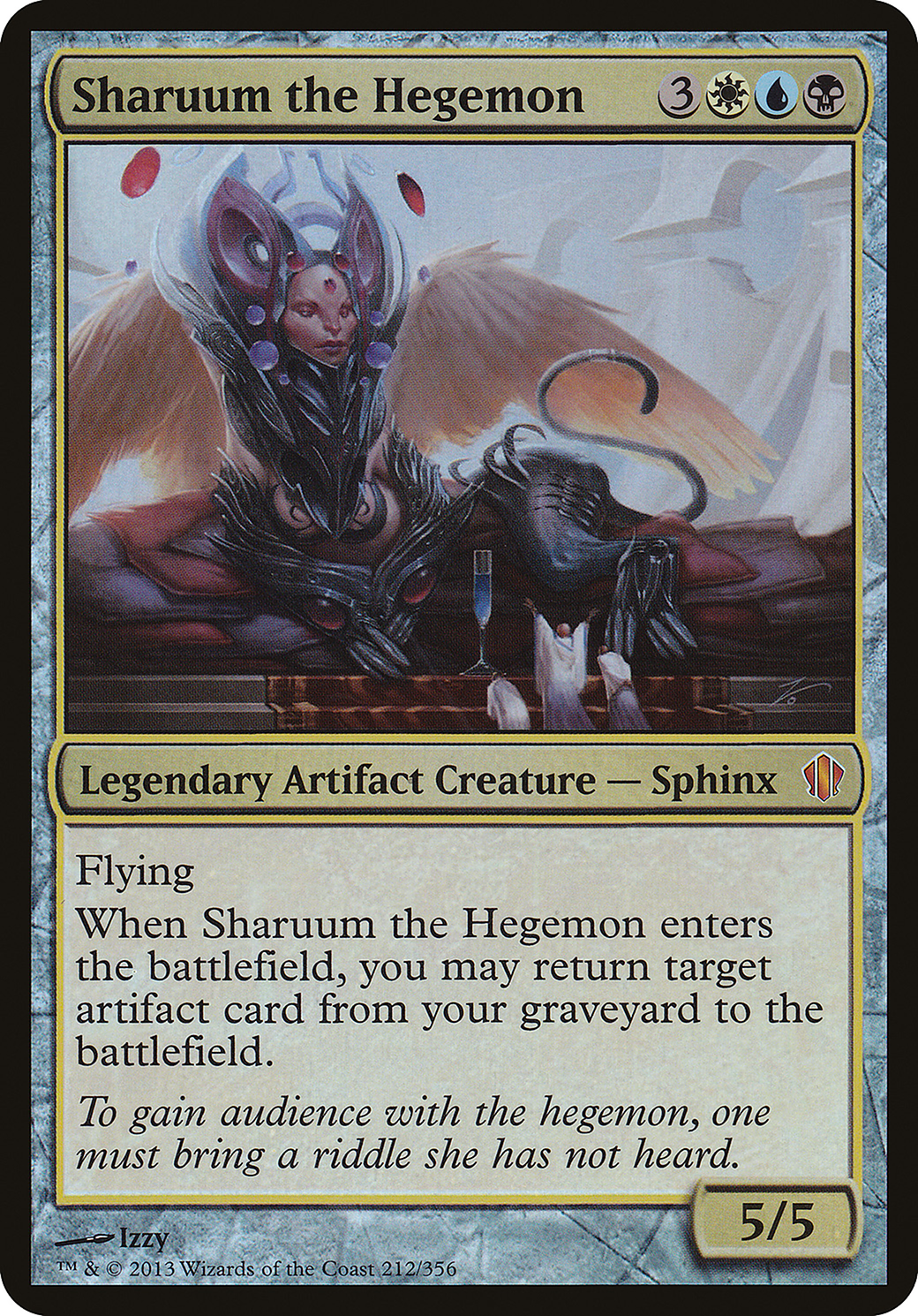 Sharuum the Hegemon (Commander 2013) [OVER - 212]