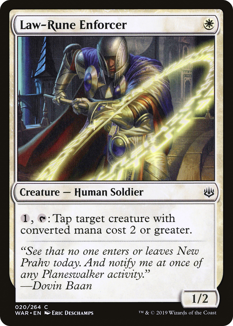 Law-Rune Enforcer [WAR - 20]