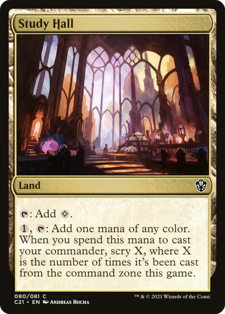 Study Hall [C21 - 80]