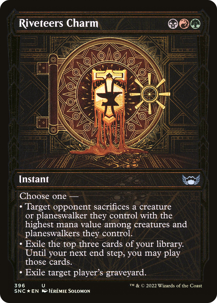 Riveteers Charm (Gilded Foil) [SNC - 396]