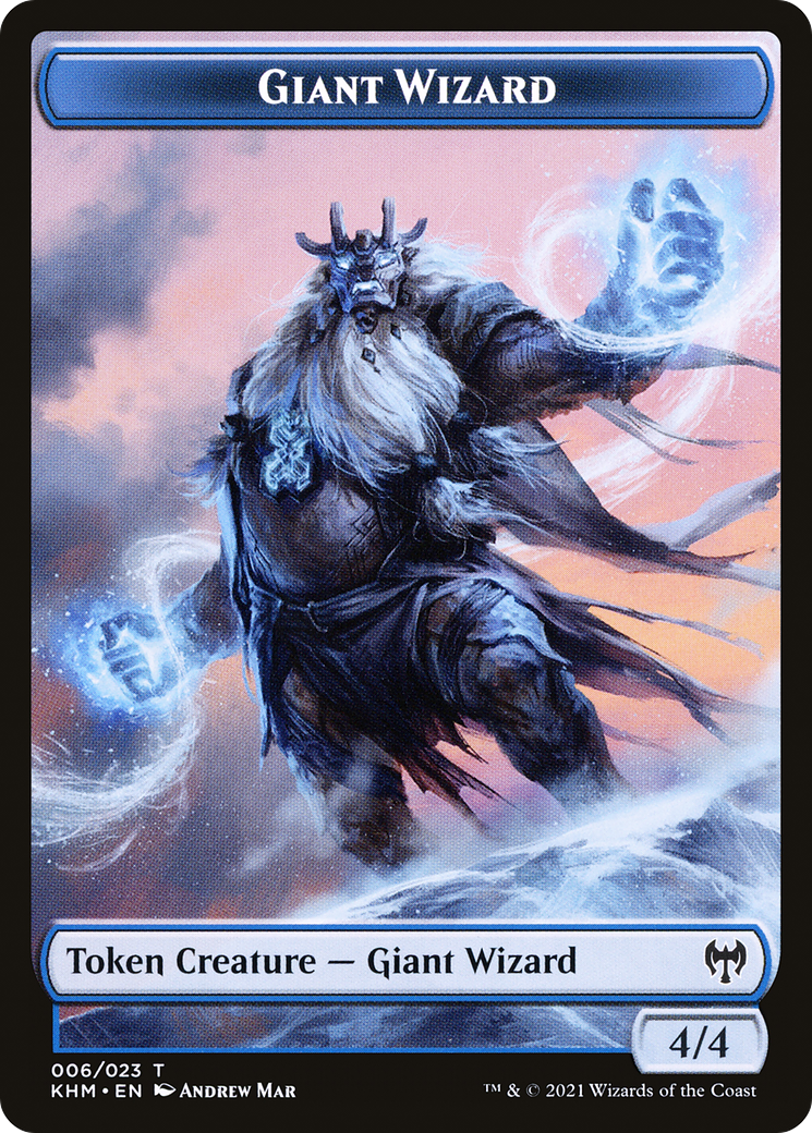 Giant Wizard Token [KHM - 6]