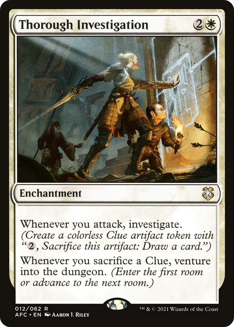 Thorough Investigation [AFC - 12]