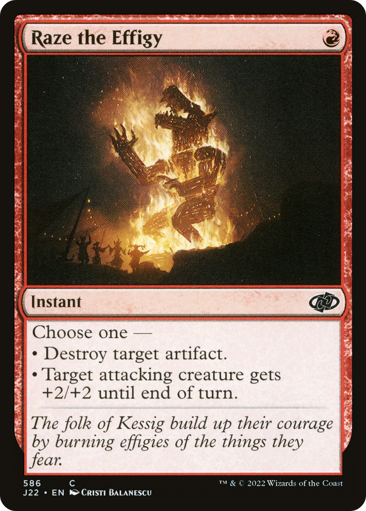 Raze the Effigy [J22 - 586]