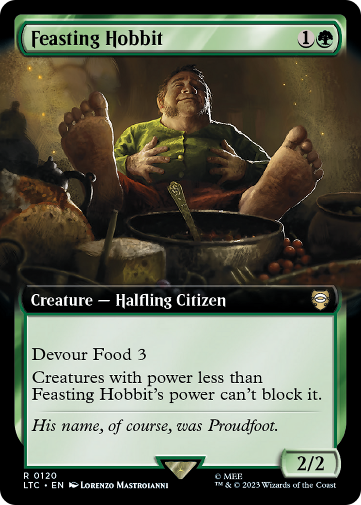 Feasting Hobbit (Extended Art) [LTC - 120]