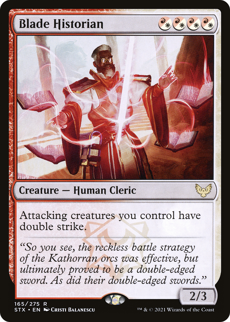 Blade Historian [STX - 165]