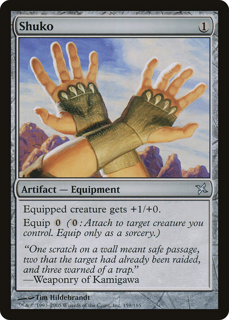 Shuko (BOK-159) - Betrayers of Kamigawa Foil