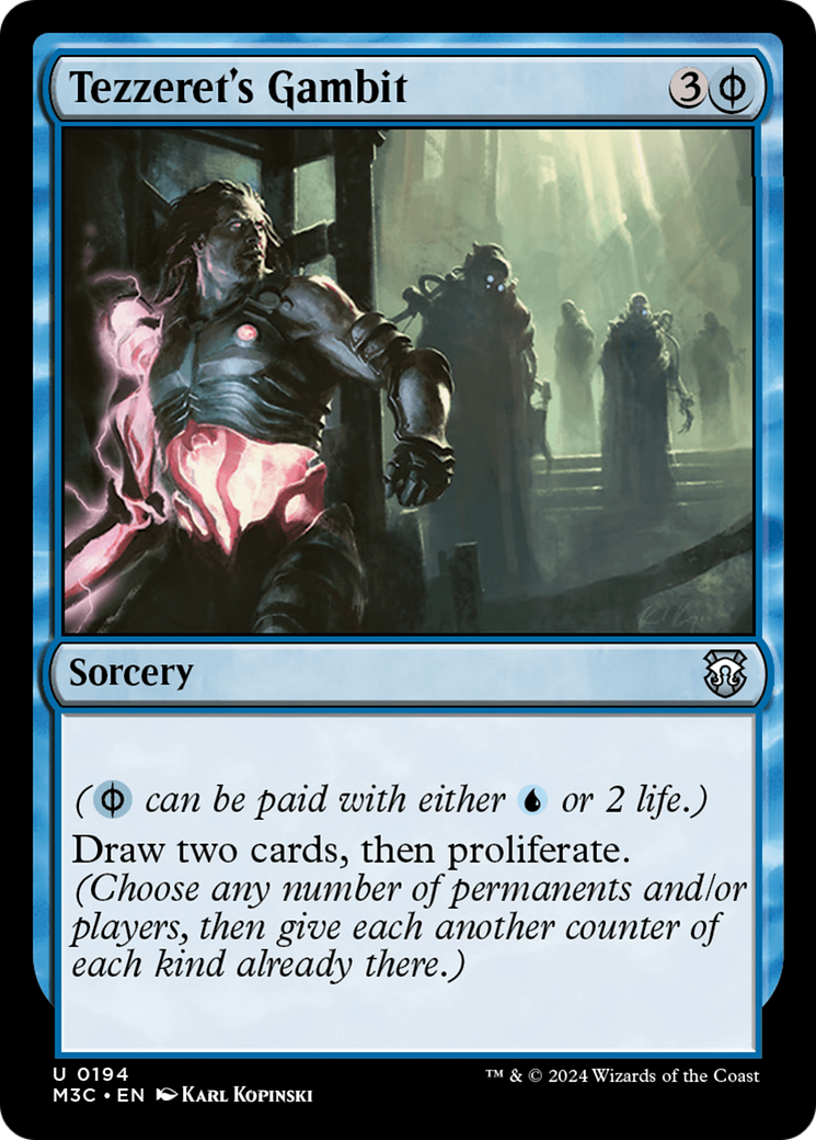Tezzeret's Gambit [M3C - 194]