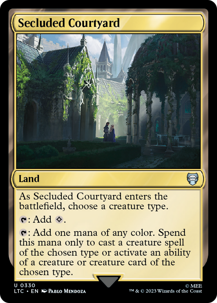 Secluded Courtyard [LTC - 330]
