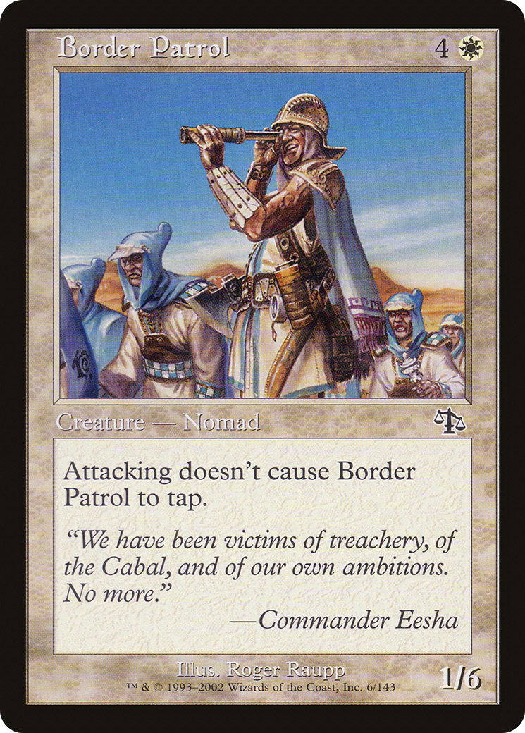 Border Patrol [JUD - 6]