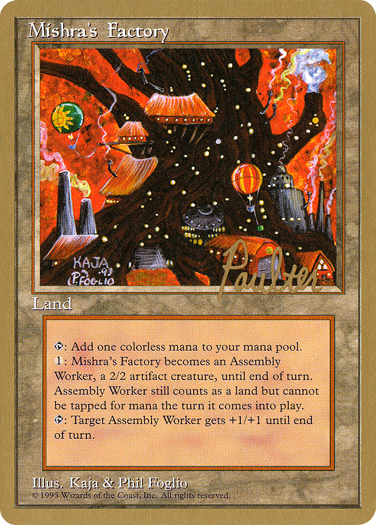 Mishra's Factory - 1996 Preston Poulter (4ED) [WCD - N/A]