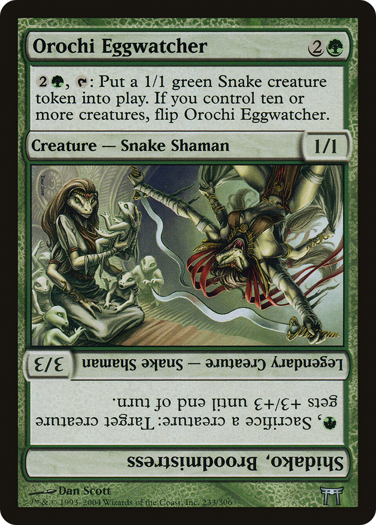 Orochi Eggwatcher // Shidako, Broodmistress [CHK - 233]