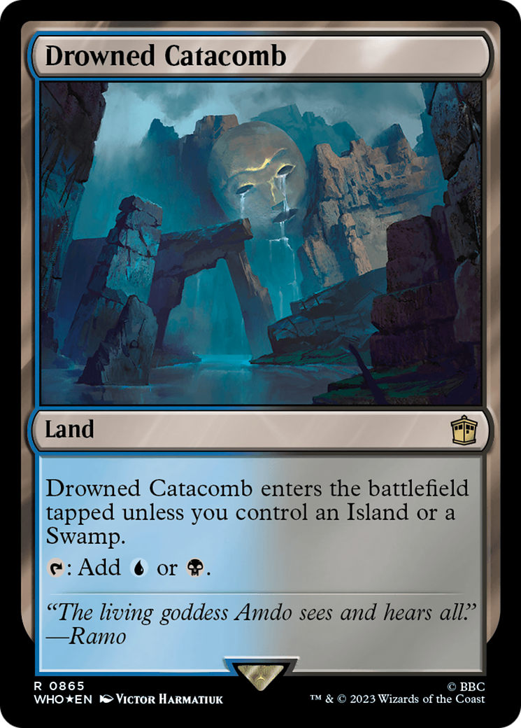 Drowned Catacomb (Surge Foil) [WHO - 865]