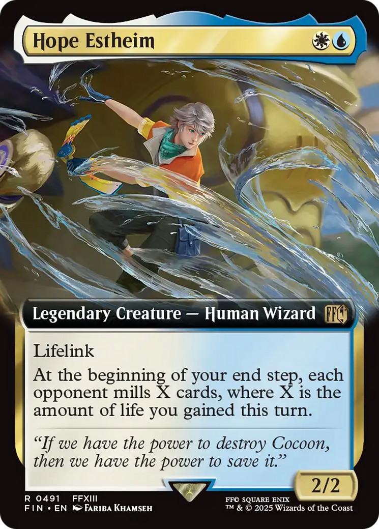 Hope Estheim (Extended Art) (FIN-491) - FINAL FANTASY: (Extended Art)
