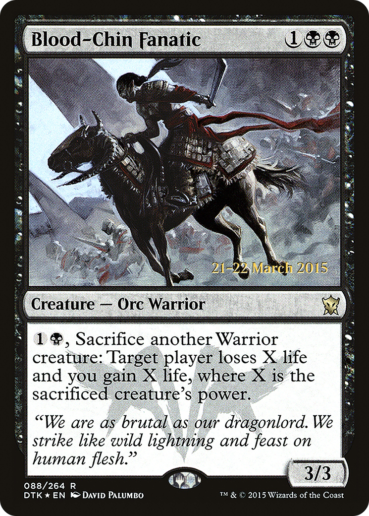 Blood-Chin Fanatic [PRE - 88]