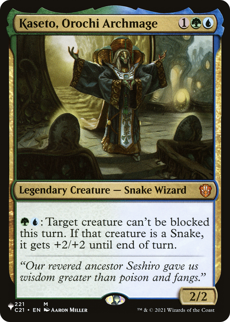 Kaseto, Orochi Archmage [LIST - 221/081]