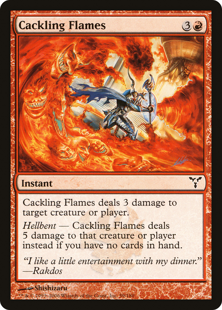 Cackling Flames [DIS - 59]