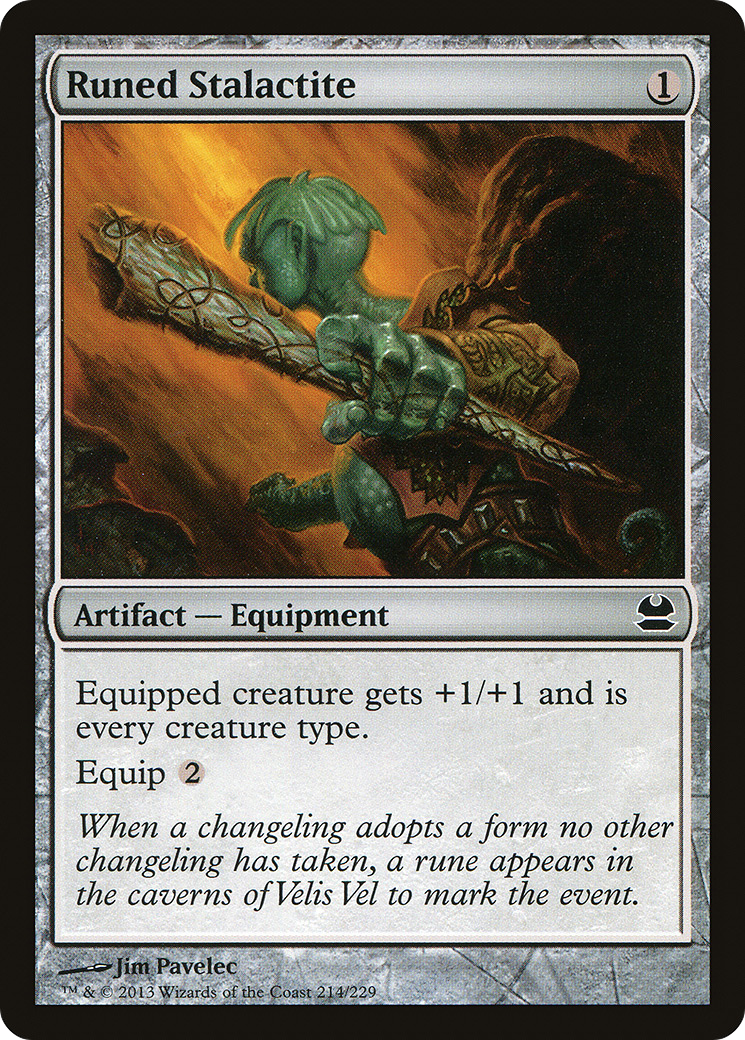 Runed Stalactite [MMA - 214]