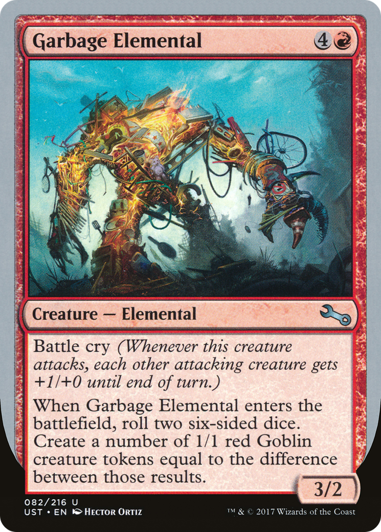 Garbage Elemental (C) (UST-82C) - Unstable Foil
