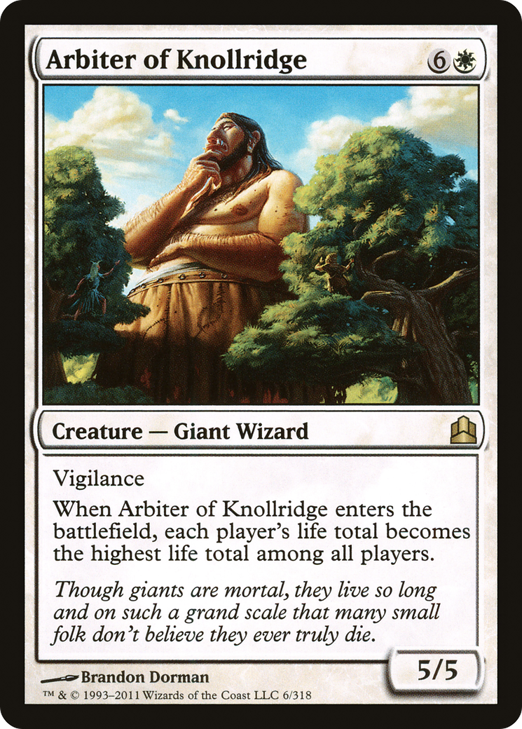 Arbiter of Knollridge [CMD - 6]