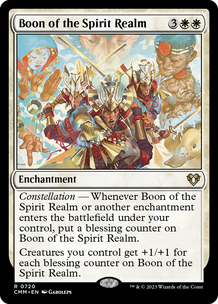 Boon of the Spirit Realm [CMM - 720]