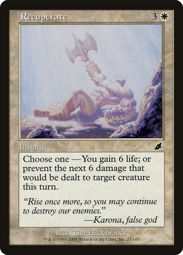 Recuperate [SCG - 21]