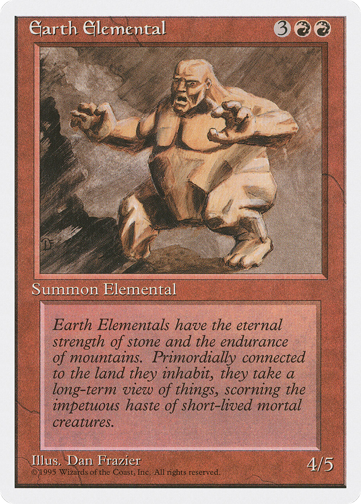 Earth Elemental [4ED - N/A]